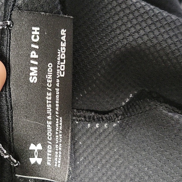 Under Armour Mens Cold Gear  Zip Up LS Fitted Coupe Hoodie Size S - Picture 12 of 16